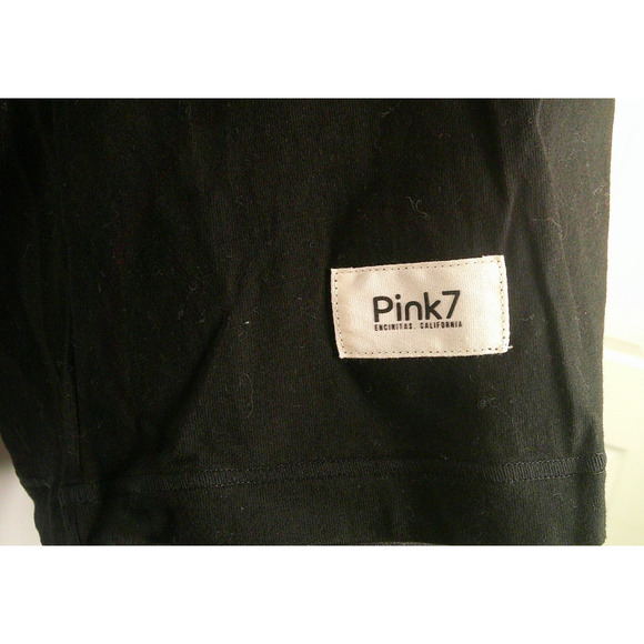 Pink 7 Encinitas California Black T-Shirt "The Hungover Club" Med/Large - Picture 2 of 11